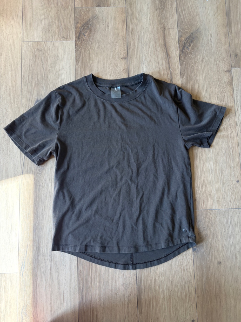Women’s Calia Brown Crew Neck Top